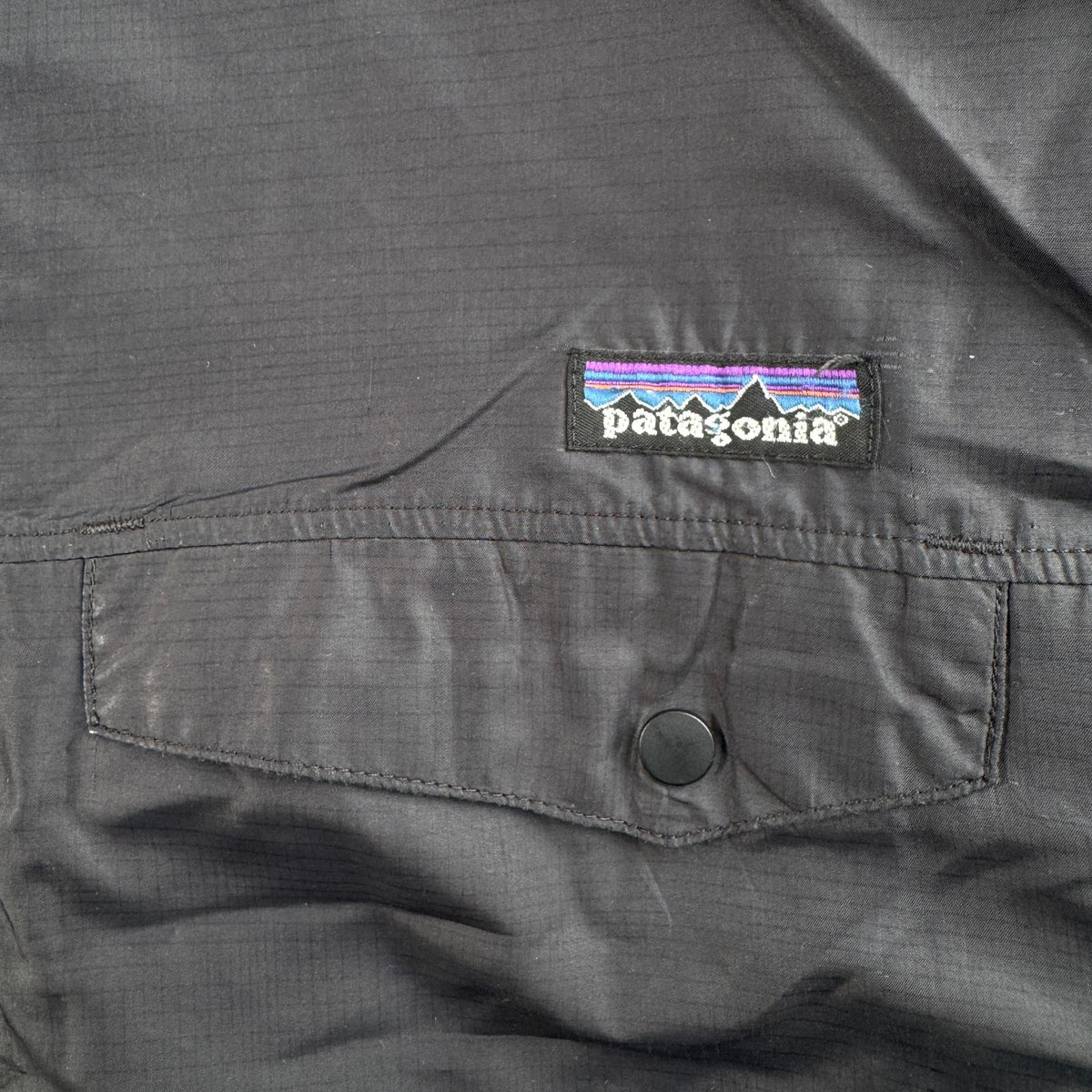 パタゴニア リバーシブル スナップジップ ジャケット フリース グリセード Reversible Snap-Zip Jacket 黒 グレー 2605-00170