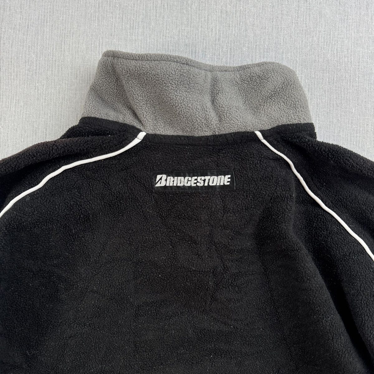 00s Salomon フリース サロモン Bridgestone BLIZZAK ブリヂストン ブリザック コラボ ジャケット フルジップ ブラック 2605-00196