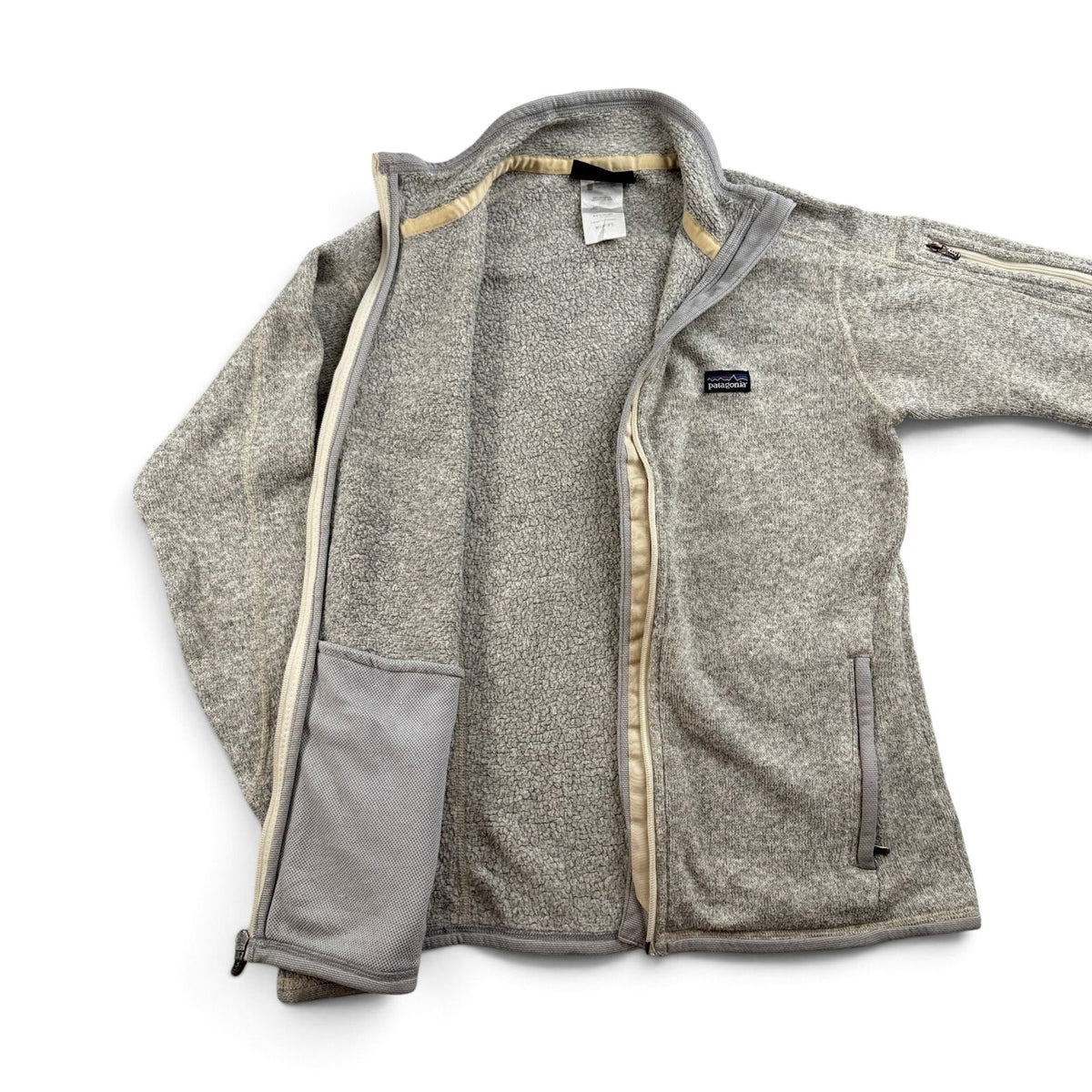 Patagonia パタゴニア Better Sweater ベターセーター フリースジャケット フルジップ グレー S 2605-00214
