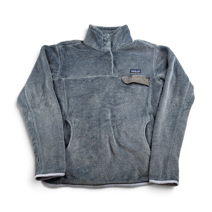 Patagonia パタゴニア SnapT リツール スナップT ハイパイル フリースプルオーバー グレー レディースL 2605-00216