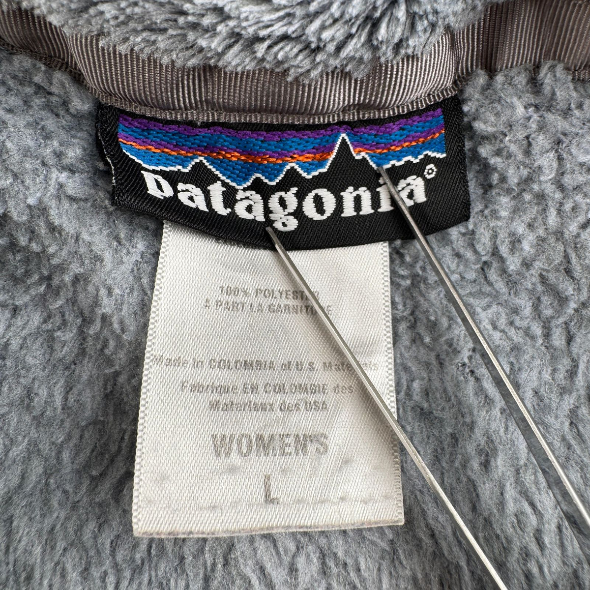 Patagonia パタゴニア SnapT リツール スナップT ハイパイル フリースプルオーバー グレー レディースL 2605-00216