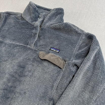 Patagonia パタゴニア SnapT リツール スナップT ハイパイル フリースプルオーバー グレー レディースL 2605-00216