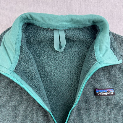 Patagonia パタゴニア ベターセーター Better Sweater フルジップ フリースジャケット グリーンヘザー ティール 2605-00258