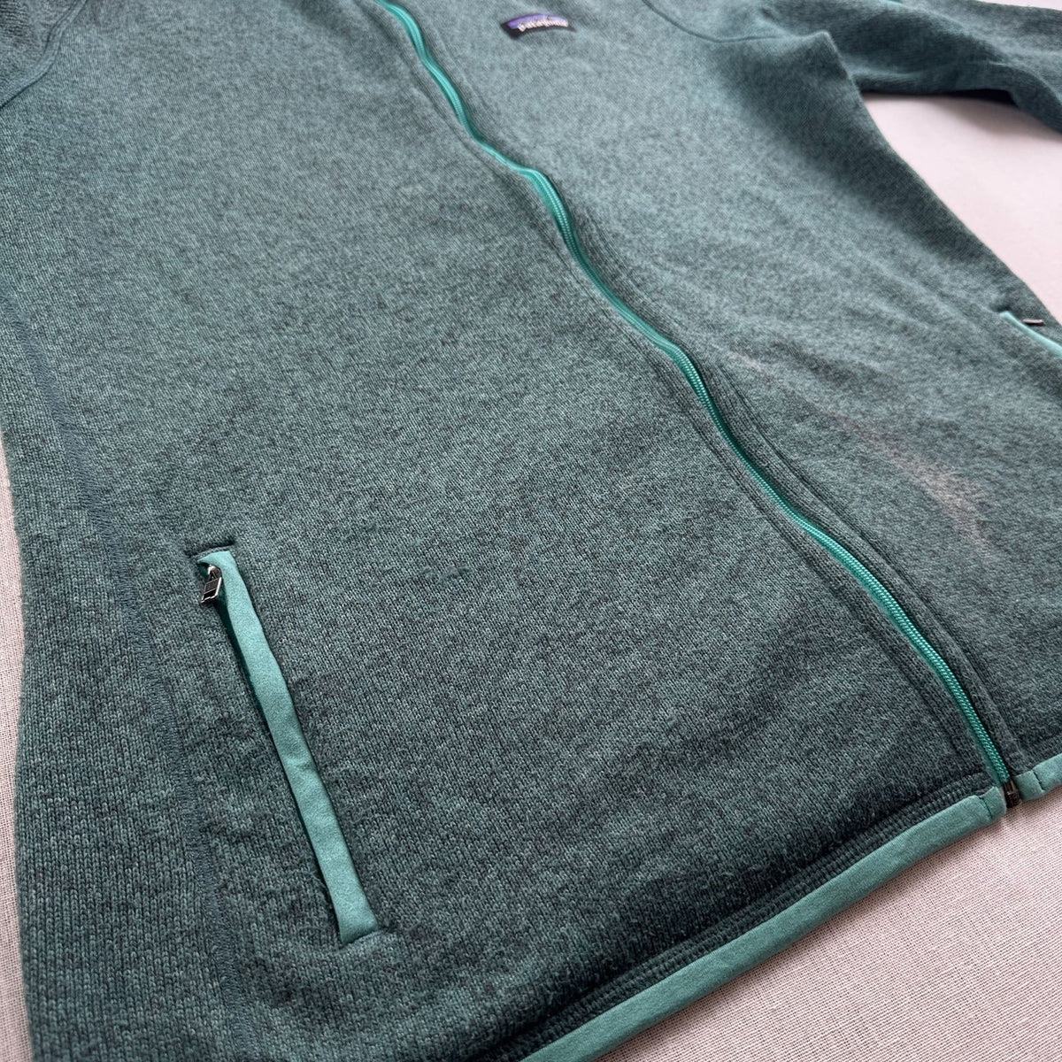 Patagonia パタゴニア ベターセーター Better Sweater フルジップ フリースジャケット グリーンヘザー ティール 2605-00258