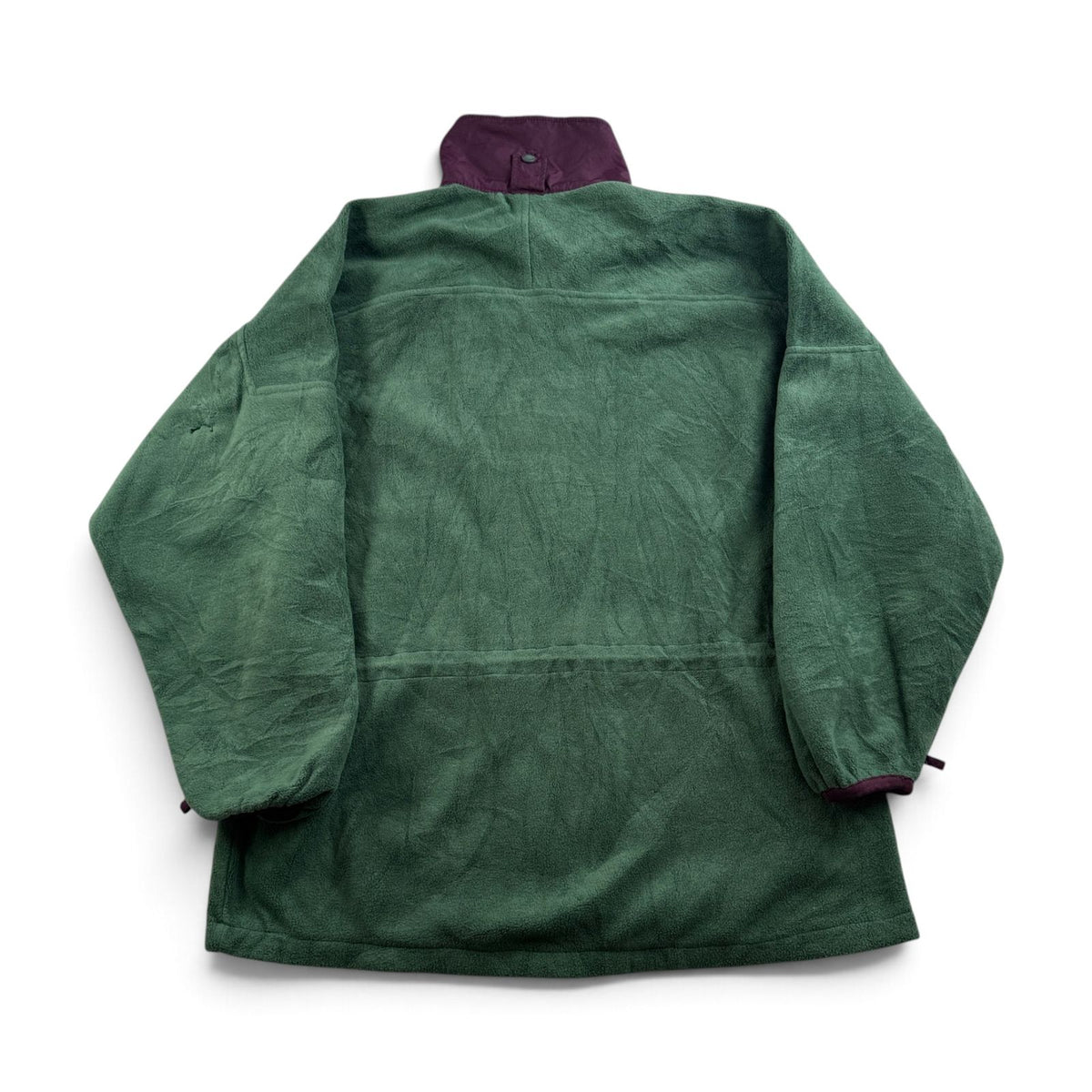 90s Columbia コロンビア リバーシブル フリース ジャケット グリーン パープル 2605-00294