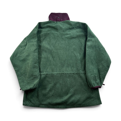 90s Columbia コロンビア リバーシブル フリース ジャケット グリーン パープル 2605-00294