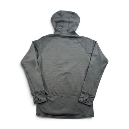 Patagonia パタゴニア R1 レギュレーター フーディ Polartec ポーラテック ハーフジップ プルオーバー パーカー フード グレー XS 2011年製 2605-00306