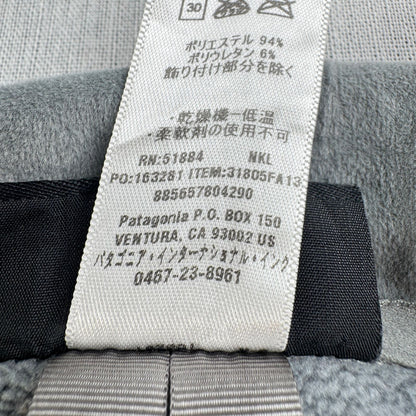 Patagonia パタゴニア ピトンハイブリッド フリースジャケット フルジップ ジャケット グレー 2013年製 2605-00295