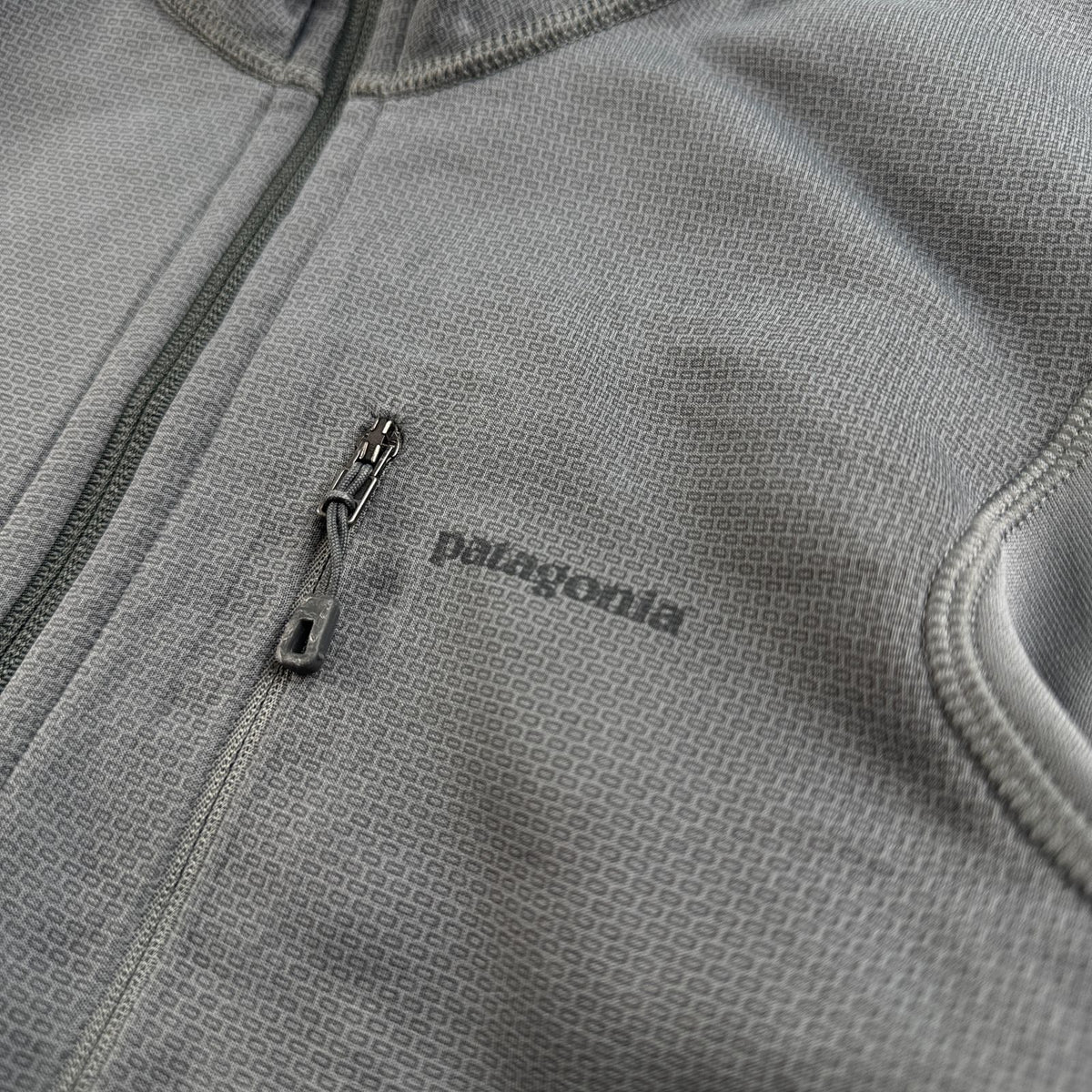 Patagonia パタゴニア ピトンハイブリッド フリースジャケット フルジップ ジャケット グレー 2013年製 2605-00295