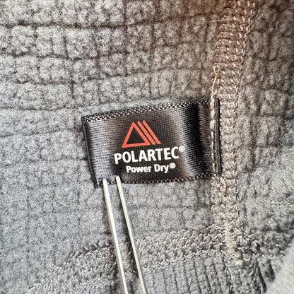 Patagonia パタゴニア R1 レギュレーター フーディ Polartec ポーラテック ハーフジップ プルオーバー パーカー フード グレー XS 2011年製 2605-00306