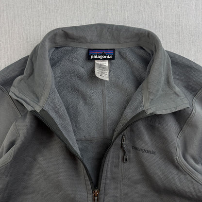 Patagonia パタゴニア ピトンハイブリッド フリースジャケット フルジップ ジャケット グレー 2013年製 2605-00295