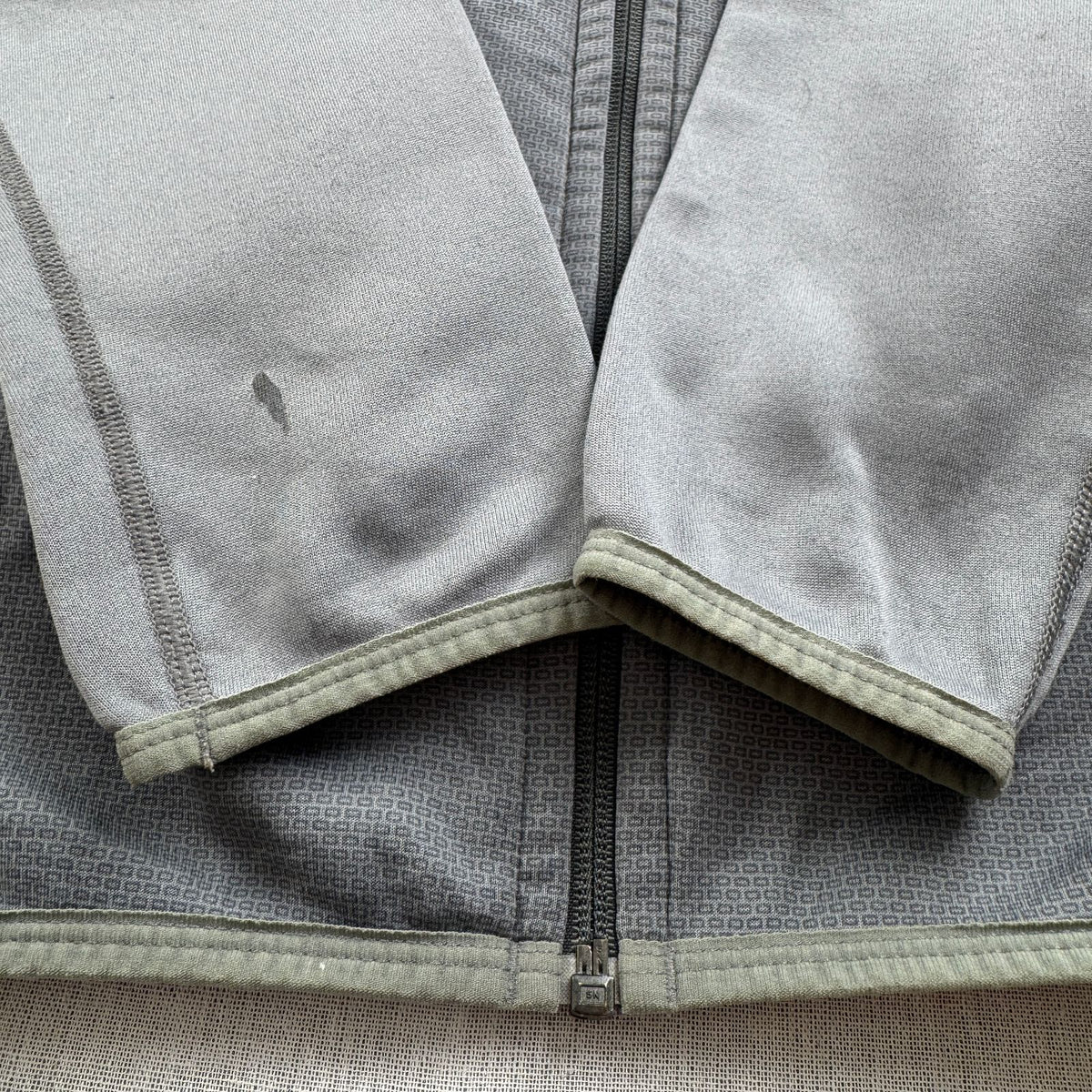 Patagonia パタゴニア ピトンハイブリッド フリースジャケット フルジップ ジャケット グレー 2013年製 2605-00295