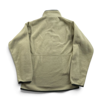 00s Patagonia パタゴニア シンチラ ハーフジップ フリース プルオーバー マースピアル ベージュ クリーム色 2001年製 2605-00343
