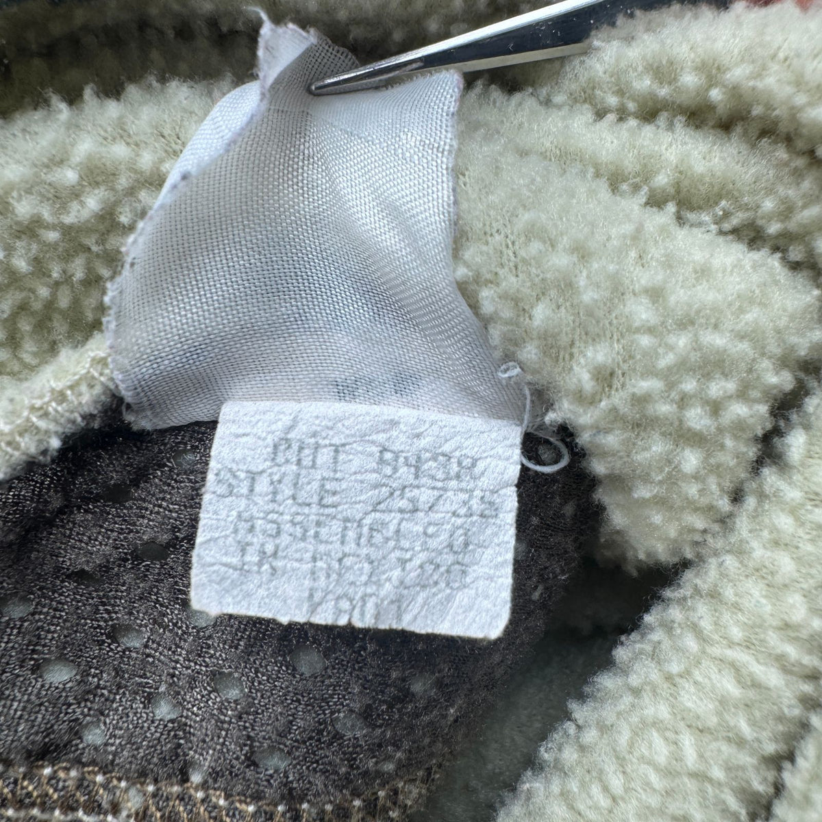 00s Patagonia パタゴニア シンチラ ハーフジップ フリース プルオーバー マースピアル ベージュ クリーム色 2001年製 2605-00343