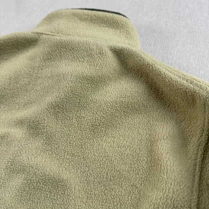 00s Patagonia パタゴニア シンチラ ハーフジップ フリース プルオーバー マースピアル ベージュ クリーム色 2001年製 2605-00343