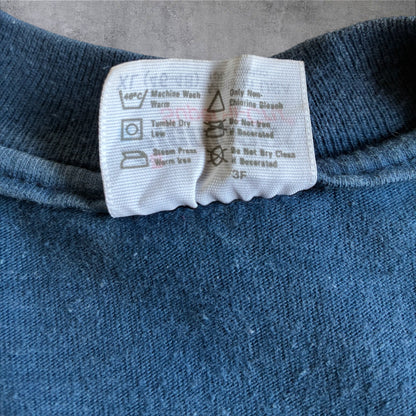 90s City fish co 魚 Stedman USA XL ネイビー a-u-2505-009