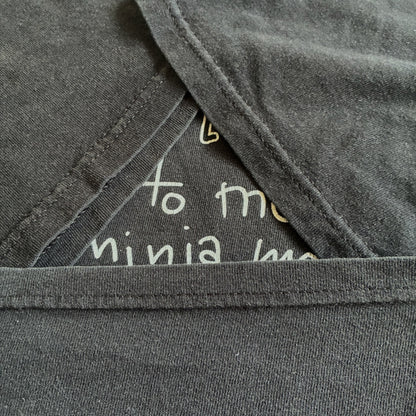 00s 忍者猿 アートT TENNESSEE RIVER ブラック XL a-u-2505-030