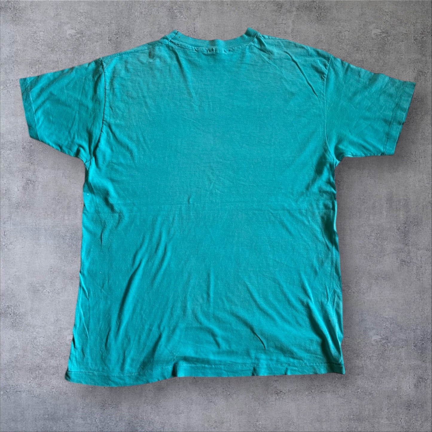 80s Spoleto Festival アートT USA製 Hanes 水色 XL a-u-2505-029