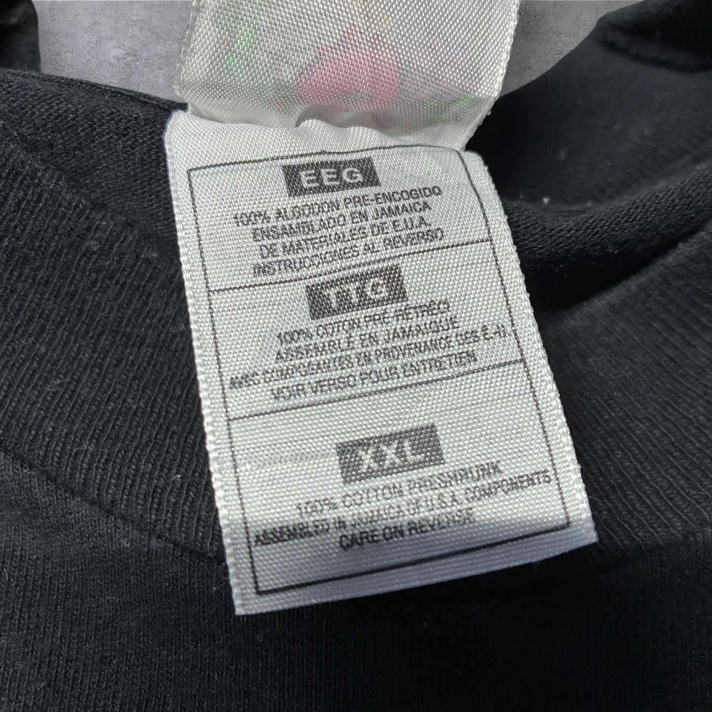 90s スミソニアン博物館 スーベニアT フルーツオブザルーム ブラック 2XL a-u-2505-066