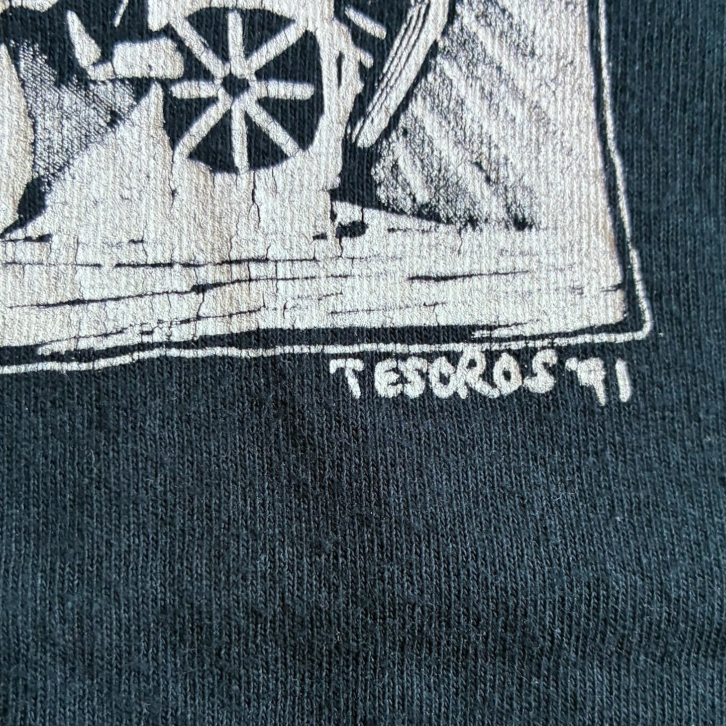 90s スカル ドン・キホーテ DON QUIXOTE POSADA アートT a-u-2505-027