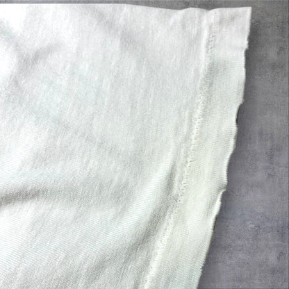 90s LEBERTY GRAPHICS Anne Kilham "maine" Hanes USA製 ホワイト XL a-u-2505-058