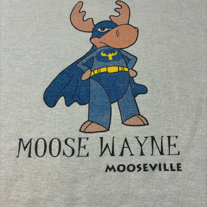 00s MOOSE WAYNE MOOSEVILLE Hanes カーキ L a-u-2505-036