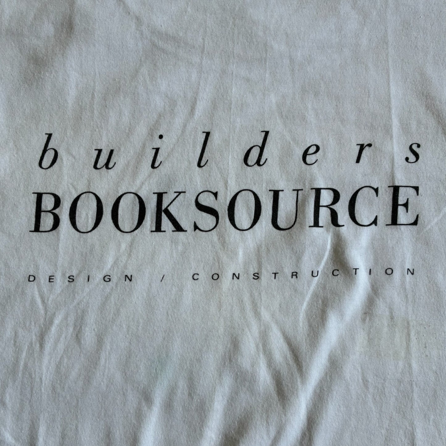 90s 書店 プロモT builders BOOKSOURCE Hanes ホワイト M a-u-2505-017