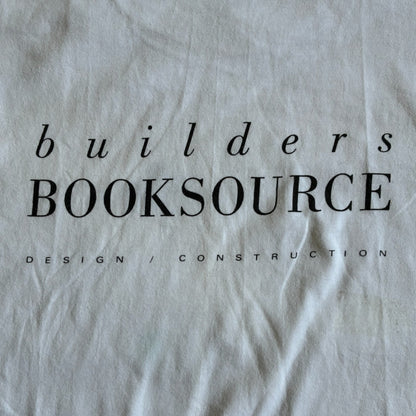 90s 書店 プロモT builders BOOKSOURCE Hanes ホワイト M a-u-2505-017