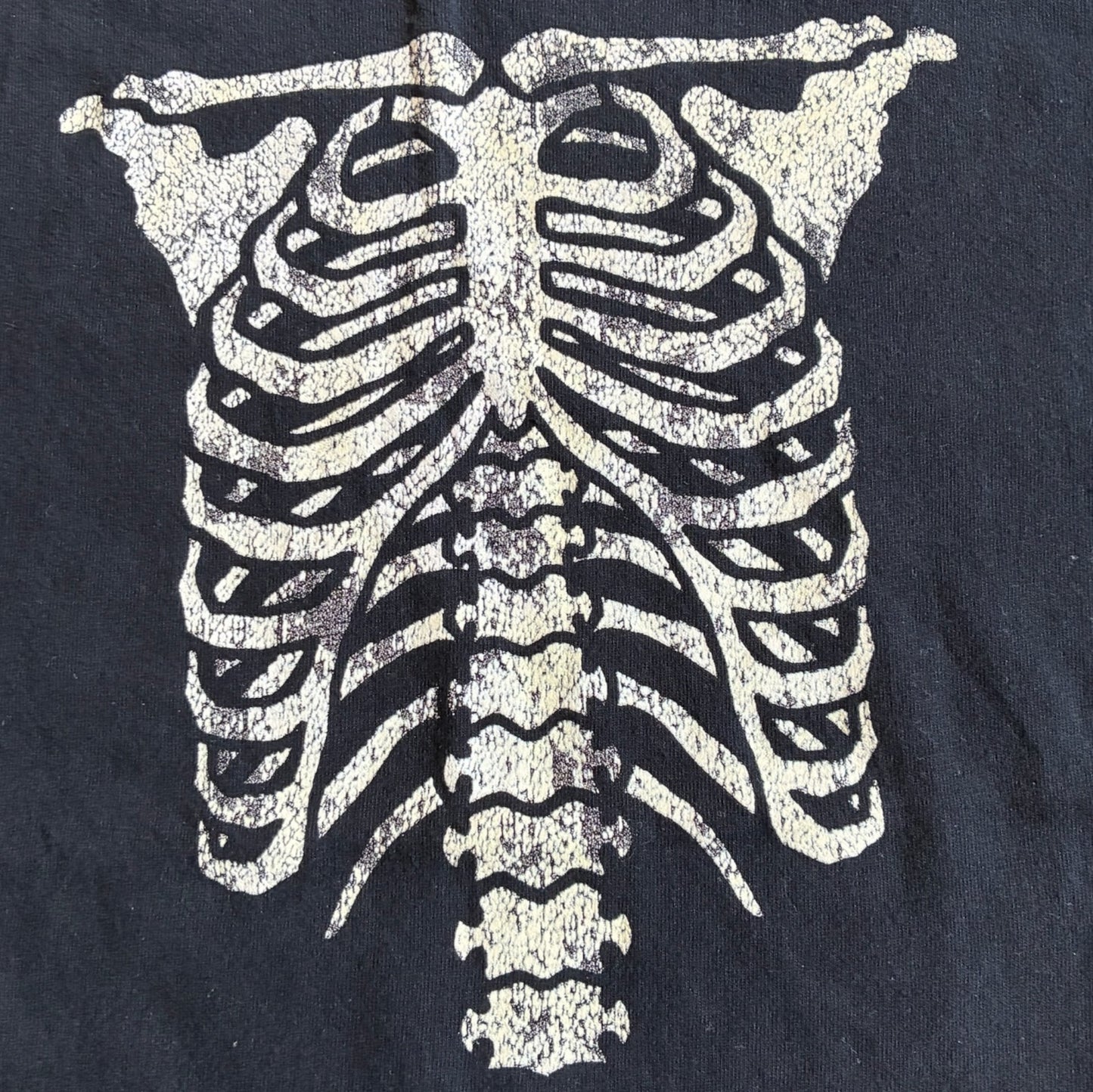 肋骨 スカル ボーン 黒 ALSTYLE L a-u-2505-006