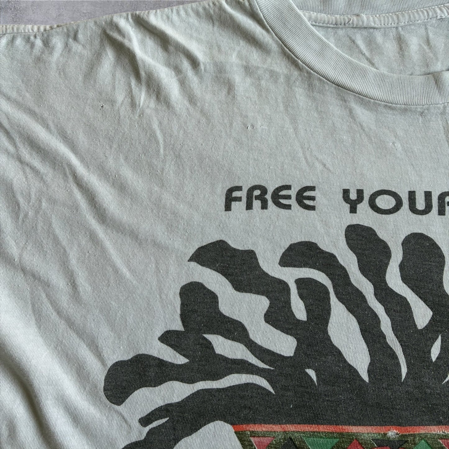 90s KACY WORLD COLORS "FREE YOUR MIND" KACY 1992 USA a-u-2505-011