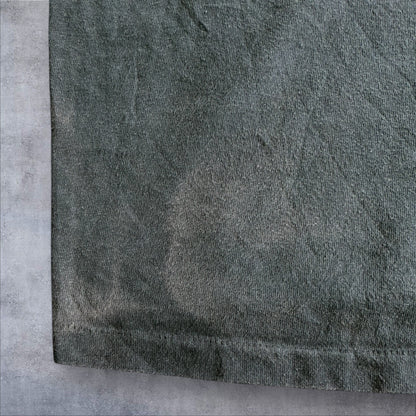 90s ビッグヘッド BIGHED ドクロ ANTIGUA ONEITA USA製 XL  ブラック 91年 a-u-2505-014