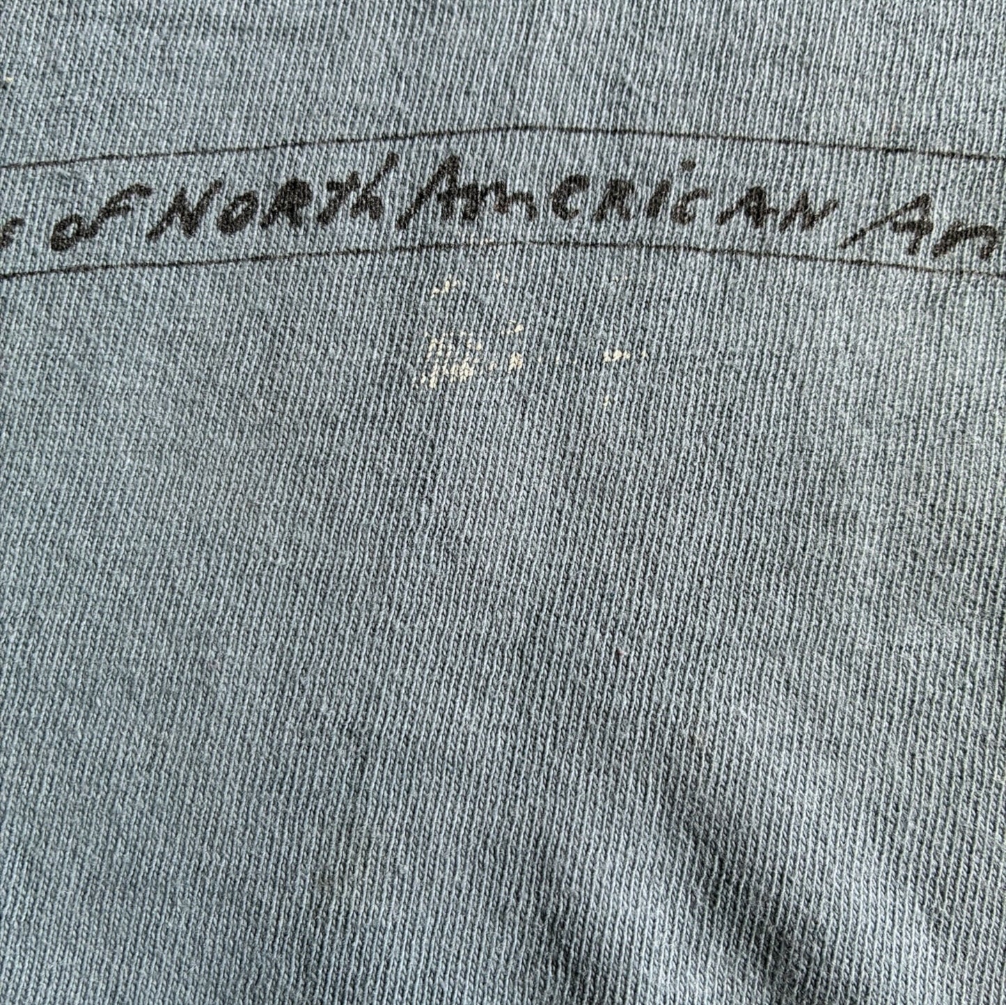 90s Tracks Of North American Animals アニマル 足跡 ONEITA USA製 L a-u-2505-022