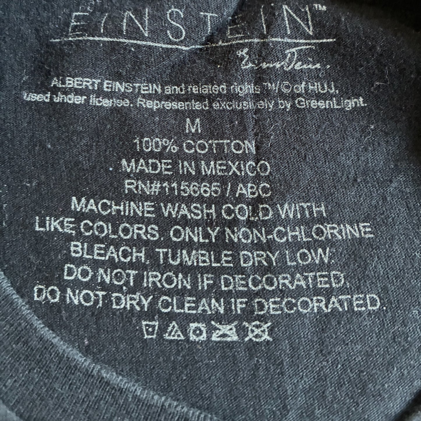 アインシュタイン EINSTEIN 偉人T M ブラック a-u-2505-010