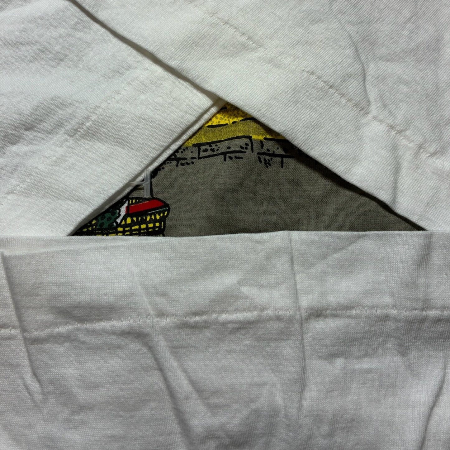 90s 浮世絵 スーベニアT 東海道中五十三次 日本橋 アートT ホワイト a-u-2505-053