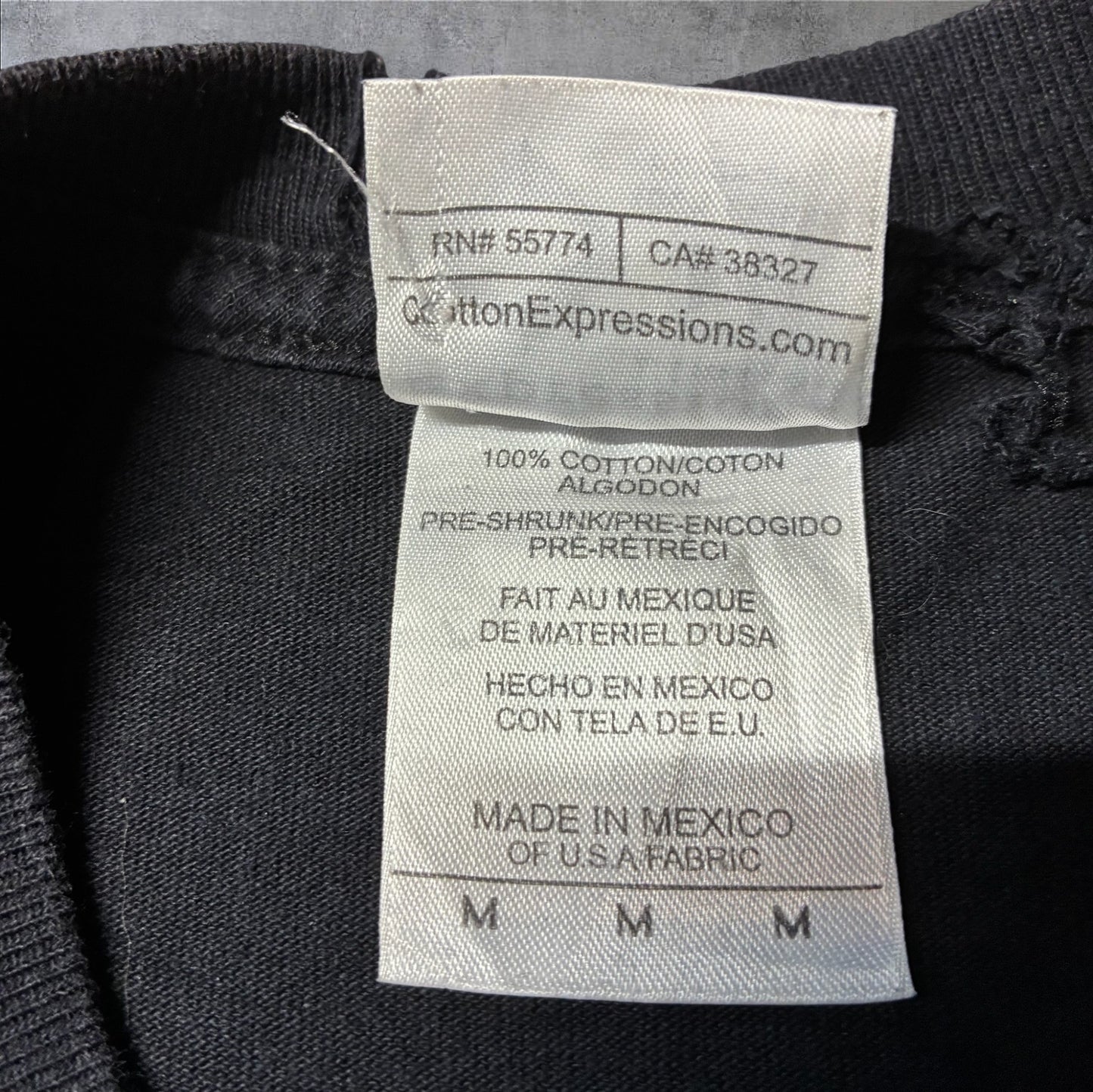 00s 元素記号 周期表 cotton expessions ブラック M a-u-2505-094