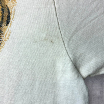 90s WOOLRICH アニマルT USA製 ホワイト XL a-u-2505-070