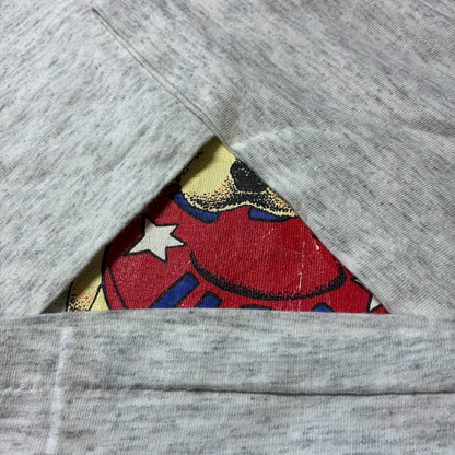 90s SEA BELL USA 犬柄 アニマルT グレー a-u-2505-083