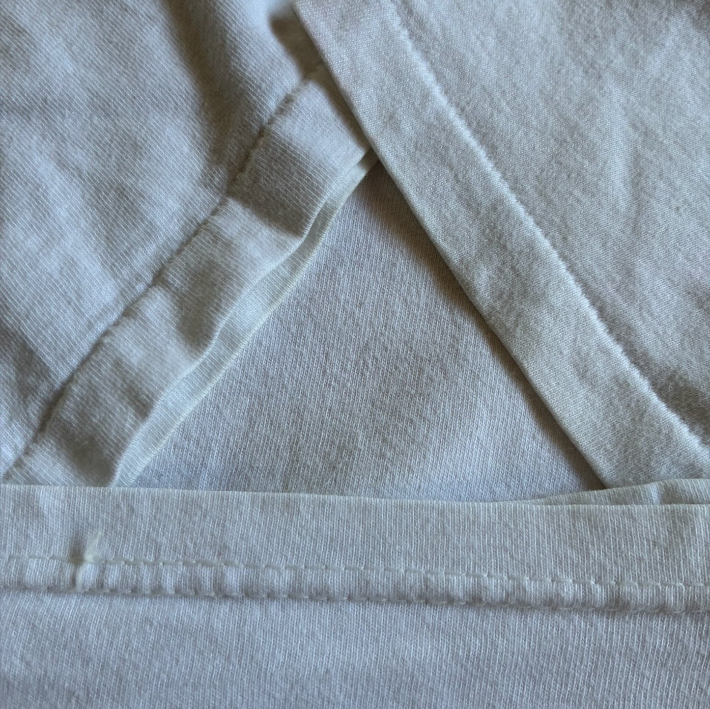 90s プロモT Hanes USA製 ホワイト L a-u-2505-018