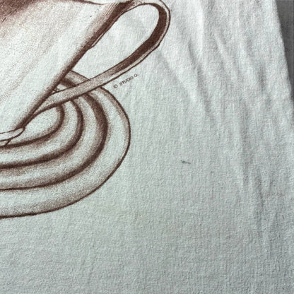 90s studio.Q 工具 アートT テネシーリバー USA製 ホワイト L a-u-2505-069