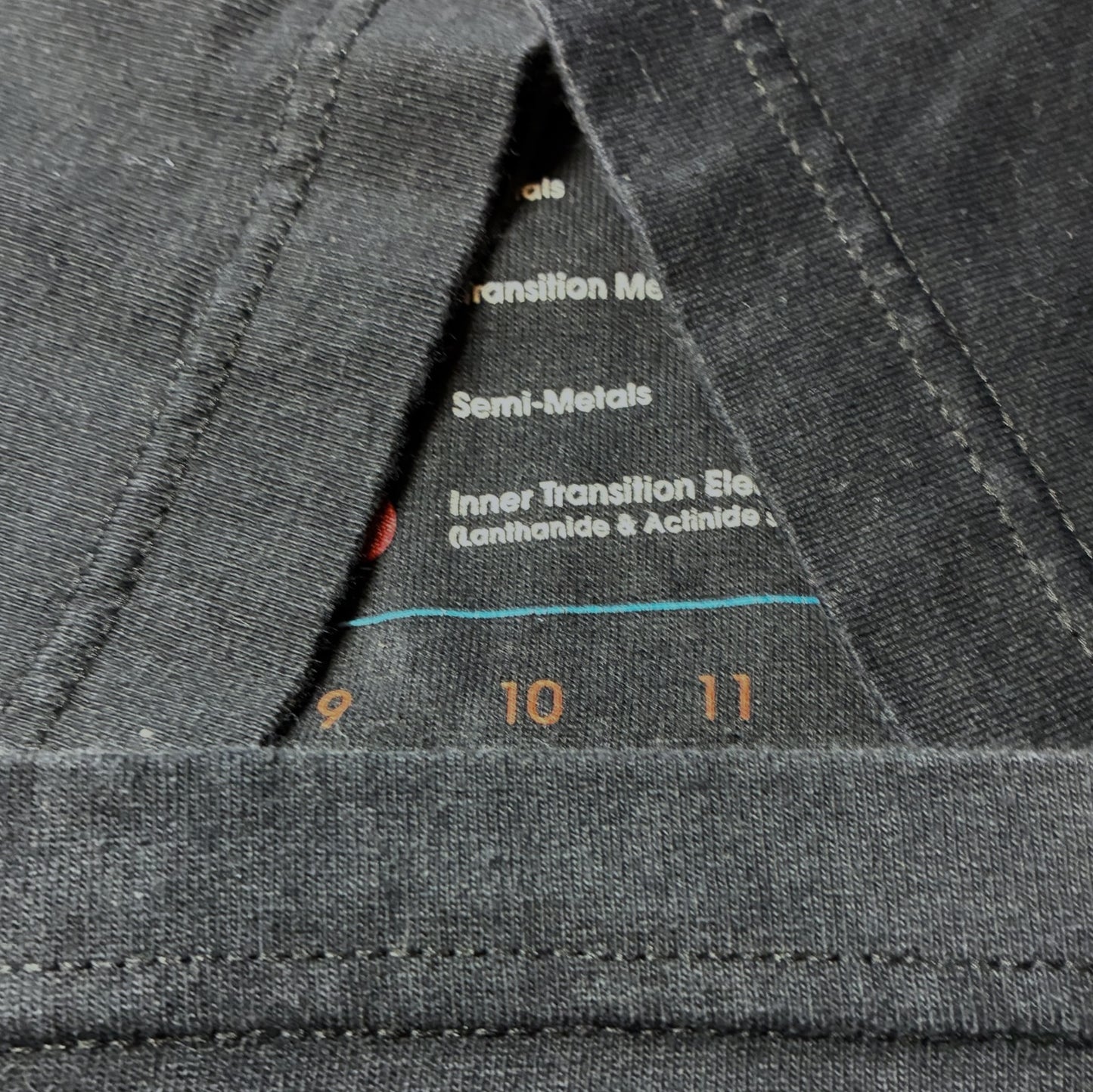 00s 元素記号 周期表 cotton expessions ブラック M a-u-2505-094