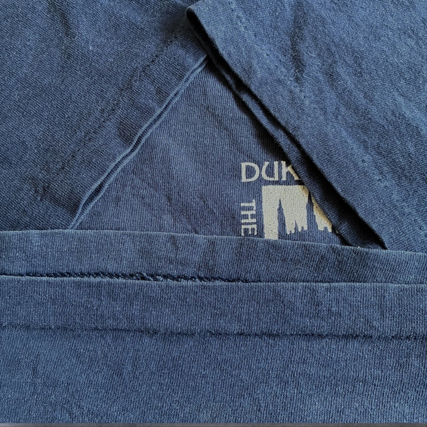 80s 90s duke university カレッジT ONEITA  USA製 L ネイビー a-u-2505-001