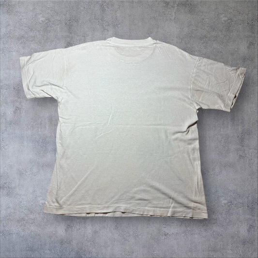 90s human i tee アートT 月 アニマル ホワイト a-u-2505-060