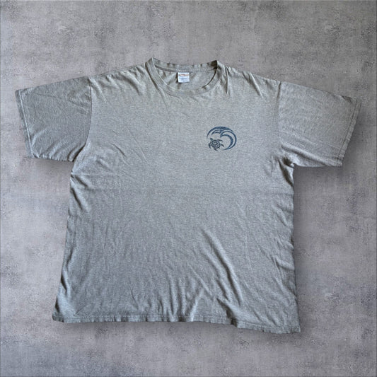 ウミガメ サーフ crazy shirts XL グレー a-u-2505-002