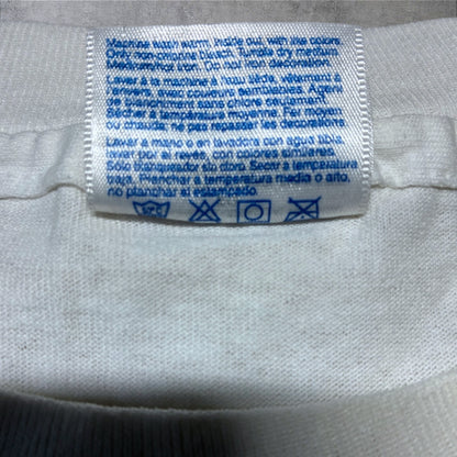 90s 猫 キャット アニマルT Hanes USA製 ホワイト XL a-u-2505-047