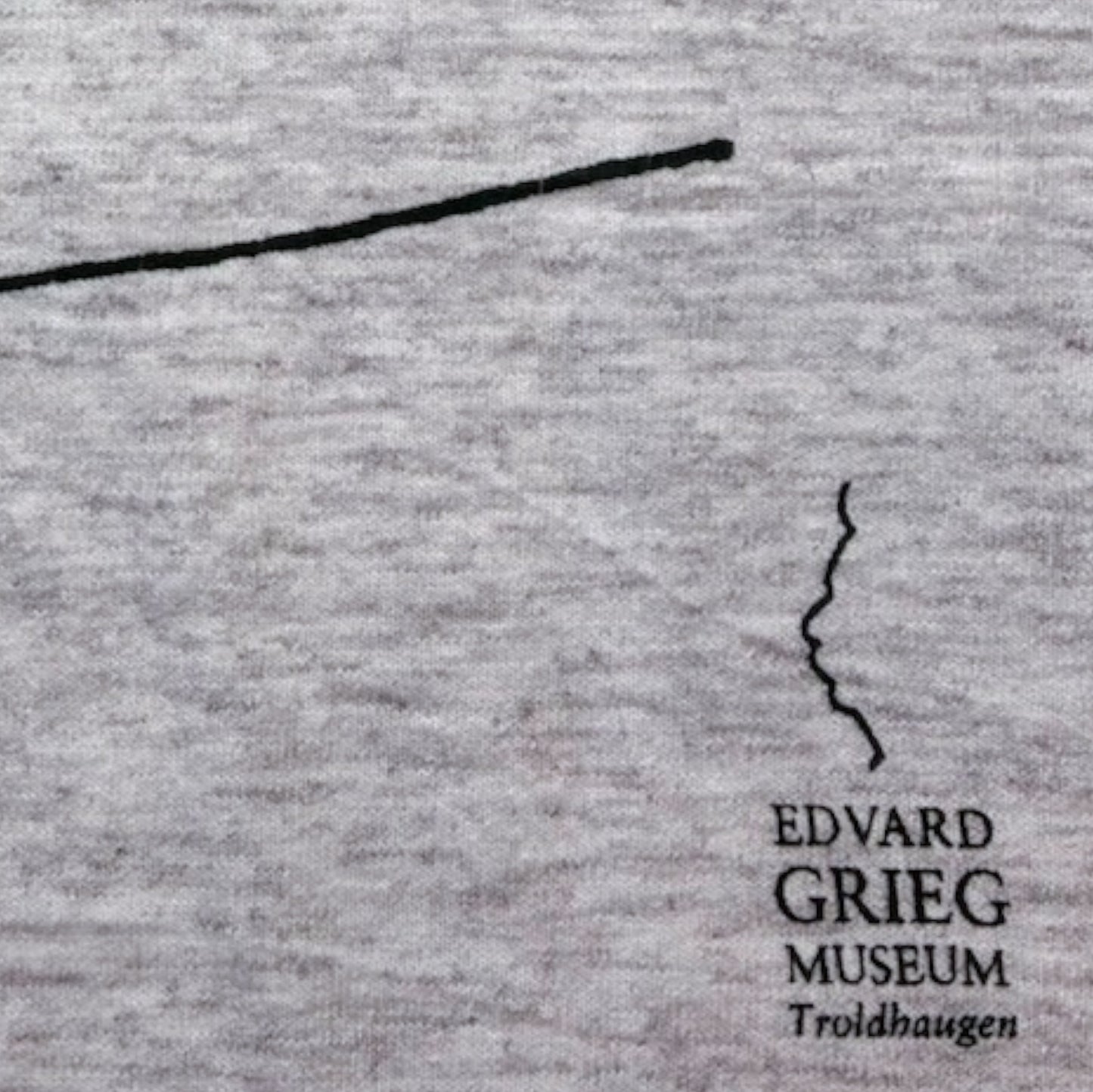 ノルウェー EDVARD GRIEG MUSEUM スーベニアT グレー a-u-2505-040