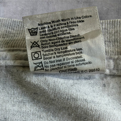 90s TODD HEALY アートT ONEITA グレー L a-u-2505-016