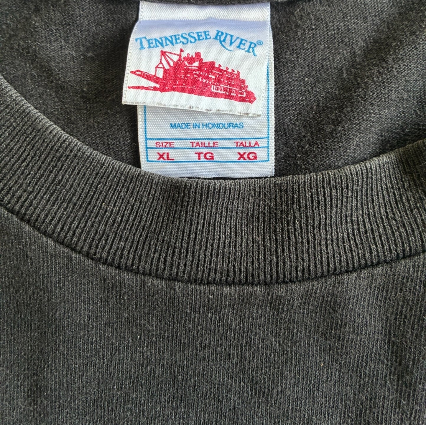 00s 忍者猿 アートT TENNESSEE RIVER ブラック XL a-u-2505-030