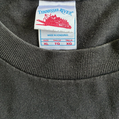 00s 忍者猿 アートT TENNESSEE RIVER ブラック XL a-u-2505-030