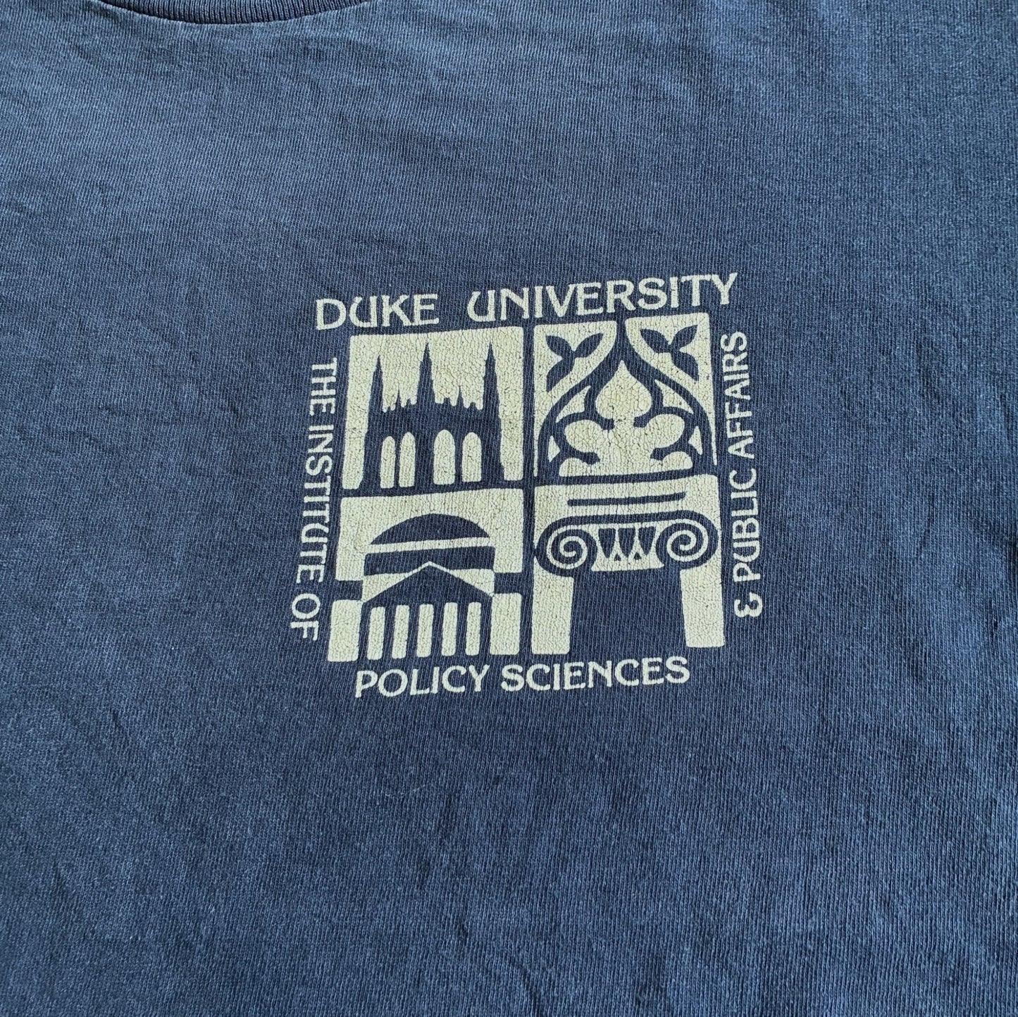 80s 90s duke university カレッジT ONEITA  USA製 L ネイビー a-u-2505-001