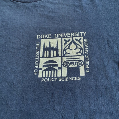 80s 90s duke university カレッジT ONEITA  USA製 L ネイビー a-u-2505-001